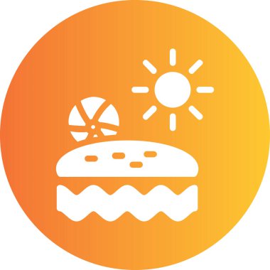 Ekmek. Web simgesi basit illüstrasyon