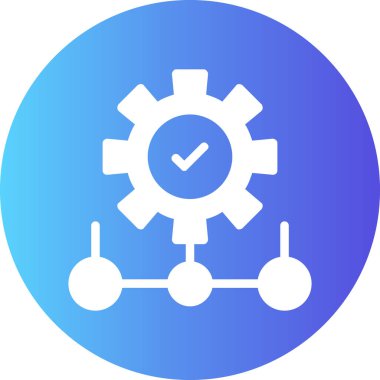 Teçhizat Web simgesi basit illüstrasyon