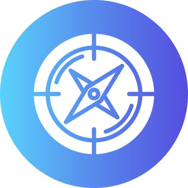 hedef simge vektör illüstrasyonu