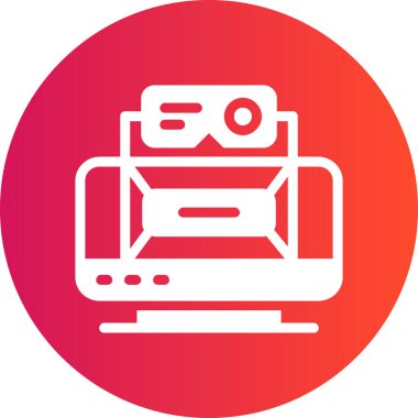 Seo simgesinin vektör illüstrasyonu