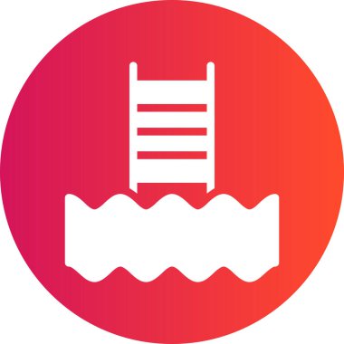 Modern bir simgenin vektör illüstrasyonu