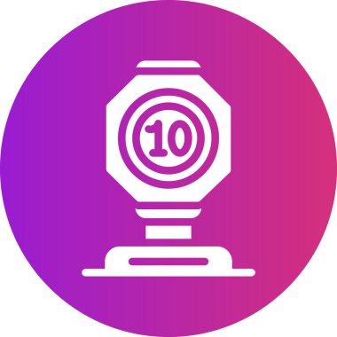 pusula vektör simgesi modern basit vektör çizimi