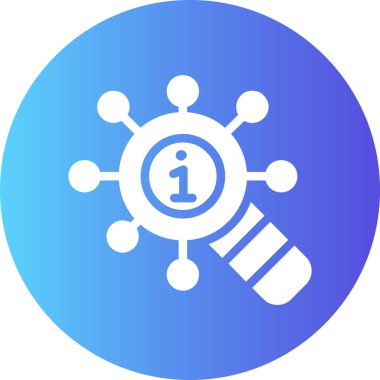 Mavi ve beyaz arkaplanın vektör çizimi