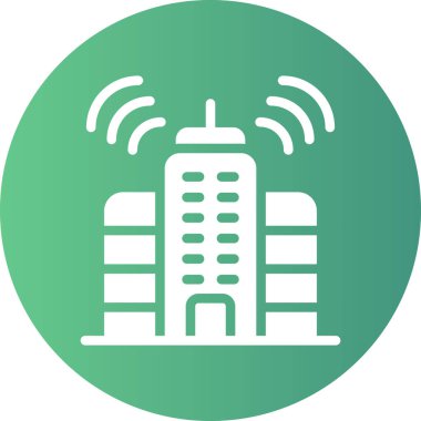 şehir binası ikon vektör illüstrasyon tasarımı