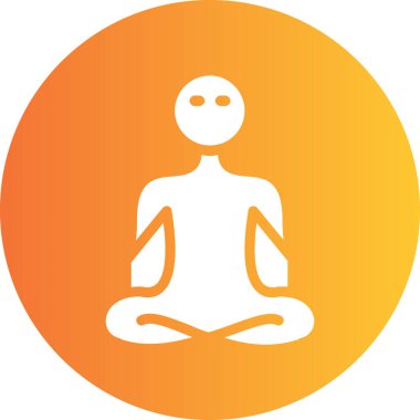 İnsan simgesinin vektör illüstrasyonu