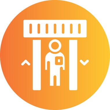 Modern yapı simgesinin vektör illüstrasyonu