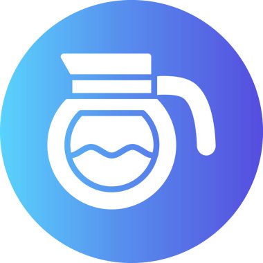 Su simgesinin vektör illüstrasyonu