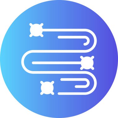 Modern bir simgenin vektör illüstrasyonu