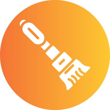 Tek bir simgenin vektör illüstrasyonu