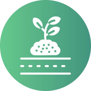 büyüyen simge vektör illüstrasyonu