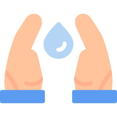 El yıkama vektörü simgesi