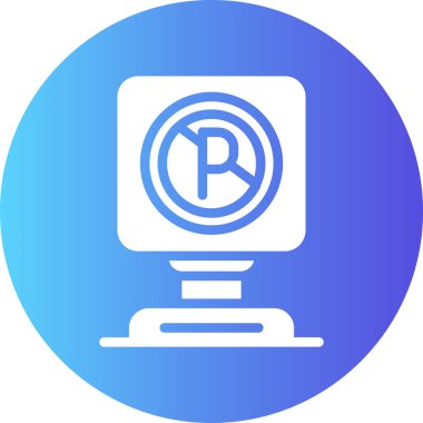 Bilgisayar. Web simgesi basit illüstrasyon