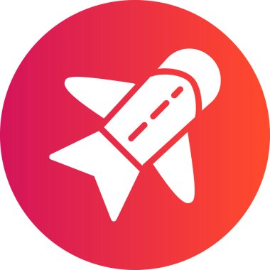uçak ikonu vektör illüstrasyonu