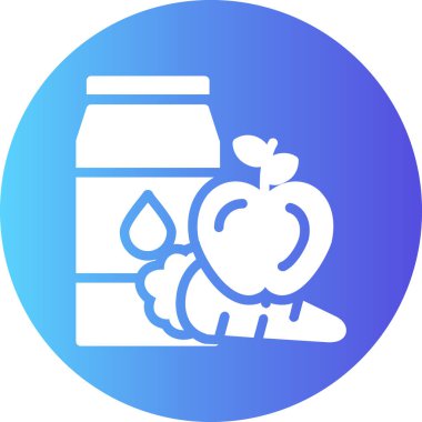 Şişe. Web simgesi basit illüstrasyon