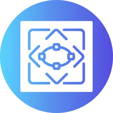 Seo simgesinin vektör illüstrasyonu