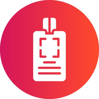 Modern simgenin vektör illüstrasyonu