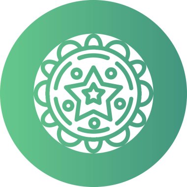 Yıldız. Web simgesi basit illüstrasyon