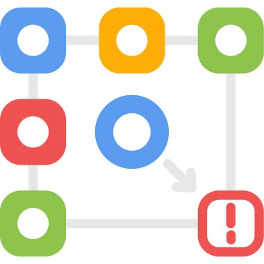 veri akışı şeması simgesi