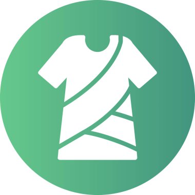 giysi simgesinin vektör illüstrasyonu