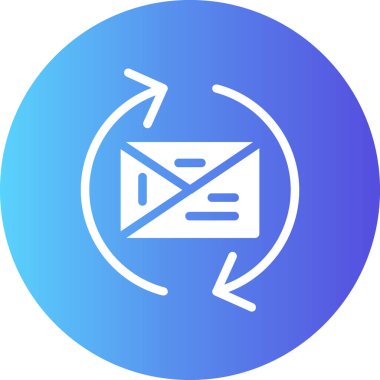 e- posta simgesi, vektör illüstrasyonu