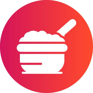 yiyecek ikonu vektör illüstrasyonu