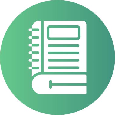 Belge. Web simgesi basit illüstrasyon