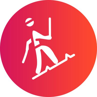 Kayak simge vektör çizim