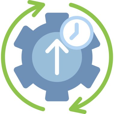 Dişliler. Web simgesi basit tasarım