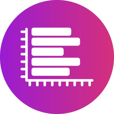 cetvel simgesi çizimi