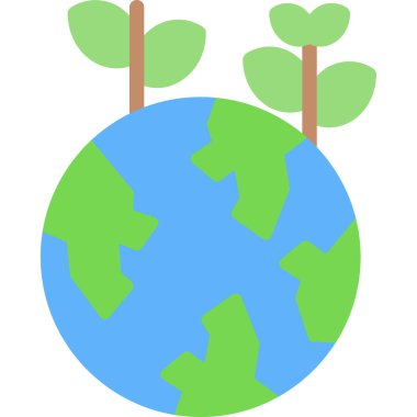 Toprak küresi ekoloji simgesi