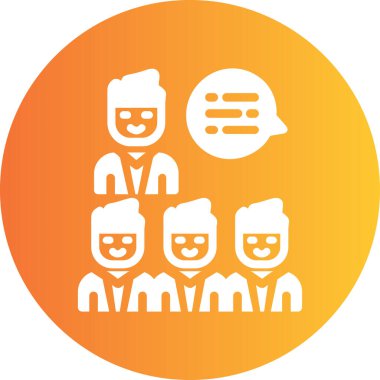 İnsan simgesinin vektör illüstrasyonu