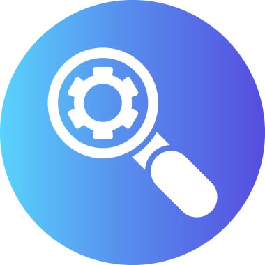 Seo simgesinin vektör illüstrasyonu