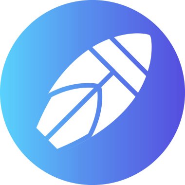 Bir yaprak simgesinin vektör illüstrasyonu