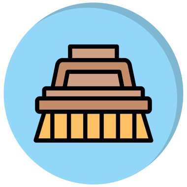 Bir binanın vektör illüstrasyonu