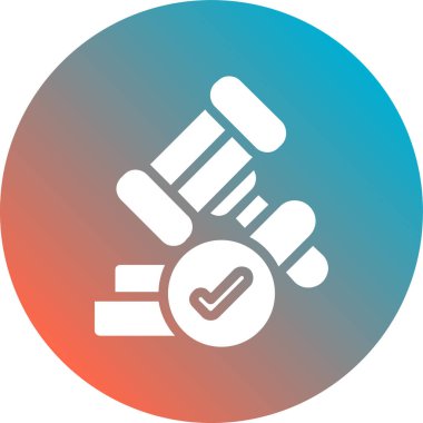 vektör çemberi renk simgesini kontrol et