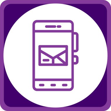 Kolayca düzenleyebilen ya da düzenleyebilen posta vektör simgesi