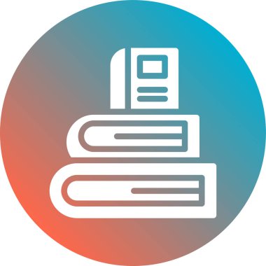 kitap simgesi vektör illüstrasyonu