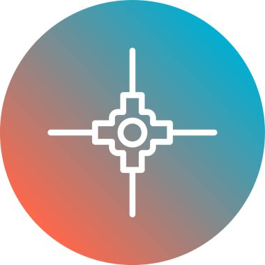 Pusula simgesi vektör resimlemesi