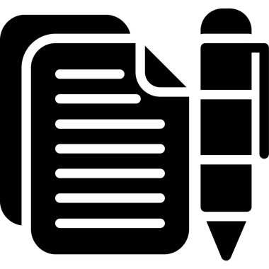 vektör ikonu tasarımı çizimi yazılıyor