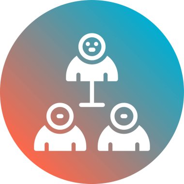 İnsan simgesinin vektör illüstrasyonu