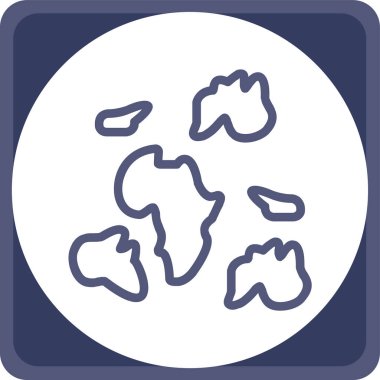 Toprak ikonu. Web tasarımı