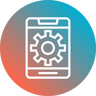 soyut arkaplan grubunda simge vektörü ayarlanıyor