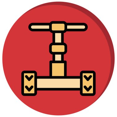 Çan vektör illüstrasyon simgesi