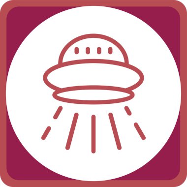 Benzersiz çan vektör çizgisi simgesi