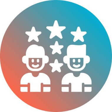 seo modern simgesinin vektör illüstrasyonu