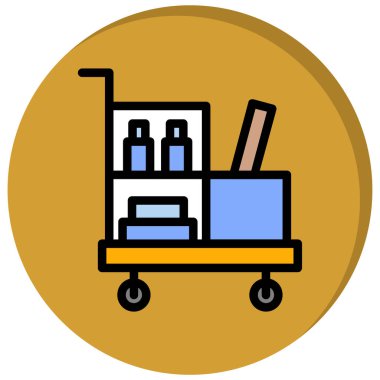 Alışveriş arabası. Basit tasarım