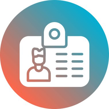 belge simgesi vektör illüstrasyonu