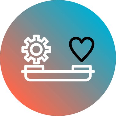 Vektör illüstrasyonu, simge ögesi arkaplanı