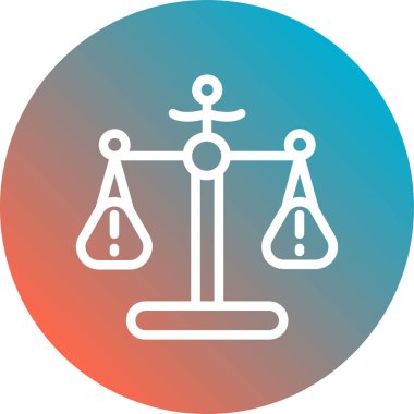 Modern simgenin vektör illüstrasyonu