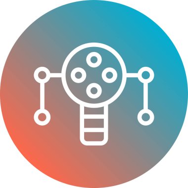 Modern b 'nin vektör illüstrasyonu eksik simgesi